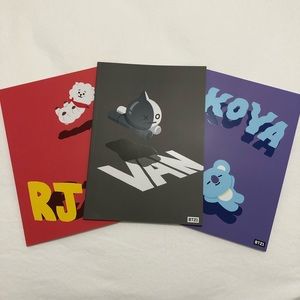 BT21 Lined Notebooks